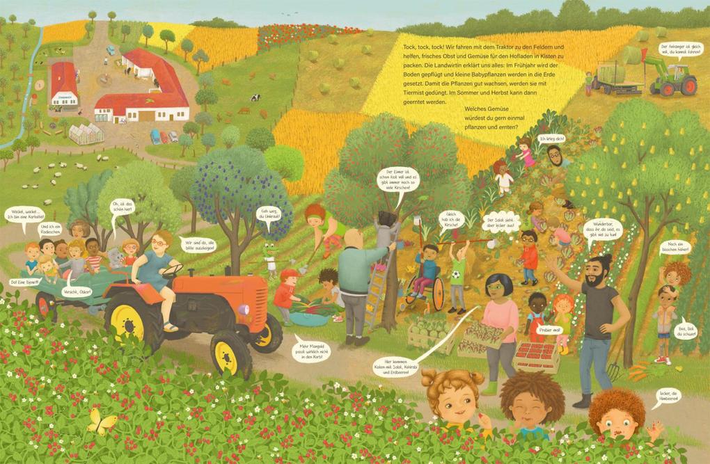 Weitere Ansicht: Komm, wir zeigen dir unseren Bauernhof (Constanze von Kitzings Wimmelgeschichten 3) | Constanze von Kitzing