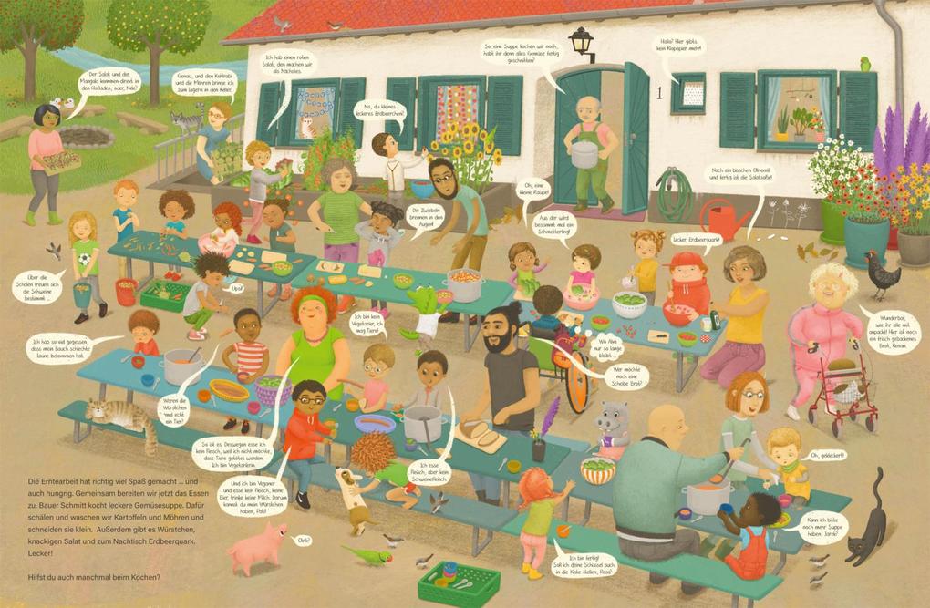 Weitere Ansicht: Komm, wir zeigen dir unseren Bauernhof (Constanze von Kitzings Wimmelgeschichten 3) | Constanze von Kitzing