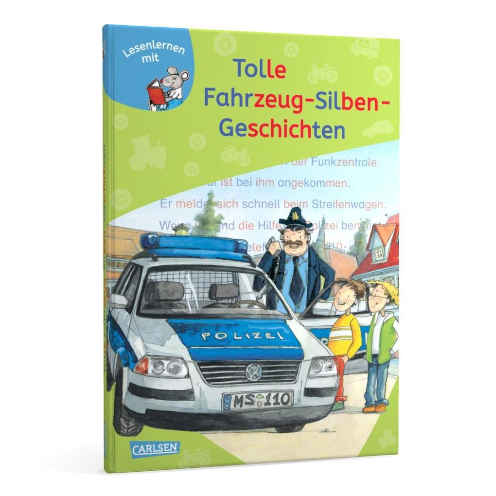 Weitere Ansicht: LESEMAUS zum Lesenlernen Sammelbände: Tolle Fahrzeug-Silben-Geschichten