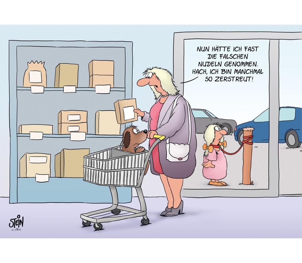 Weitere Ansicht: Uli Stein für Tierfreunde: Ach du dicker Hund | Uli Stein