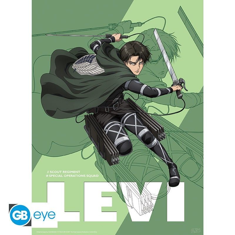 Weitere Ansicht: ATTACK ON TITAN Set 2 Chibi Posters - Set 1 (52x38)