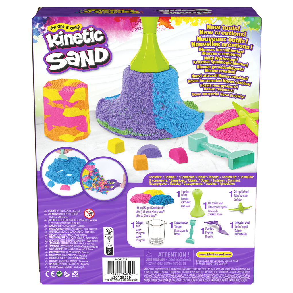 Weitere Ansicht: Spin Master - Kinetic Sand - Squish N Create (383g)