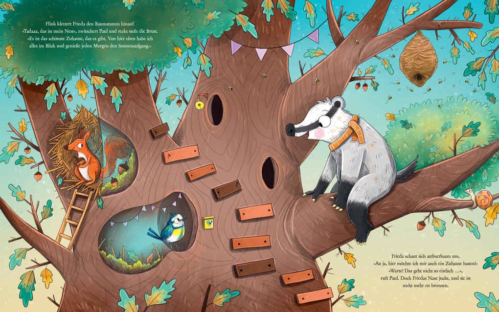 Weitere Ansicht: Mein Zuhause, dein Zuhause - Mit Frieda Dachs den Wald entdecken | Marie-Sophie Schmieder