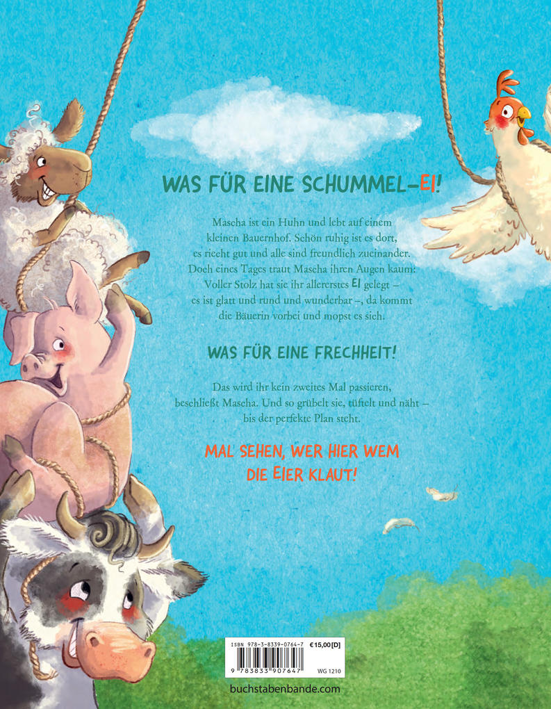 Weitere Ansicht: Mascha das Betrügerhuhn - Der verrückte Eierklau | Julia Bierkandt