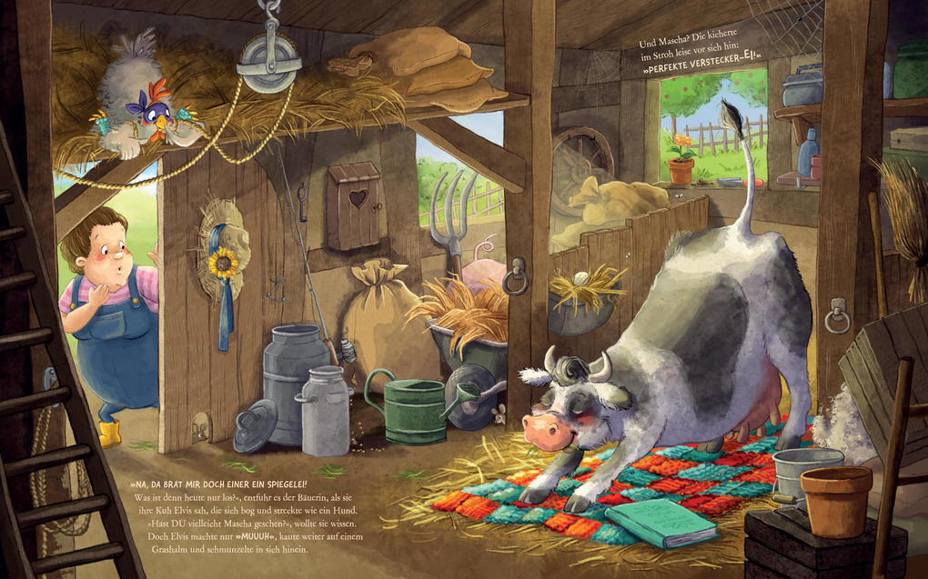 Weitere Ansicht: Mascha das Betrügerhuhn - Der verrückte Eierklau | Julia Bierkandt