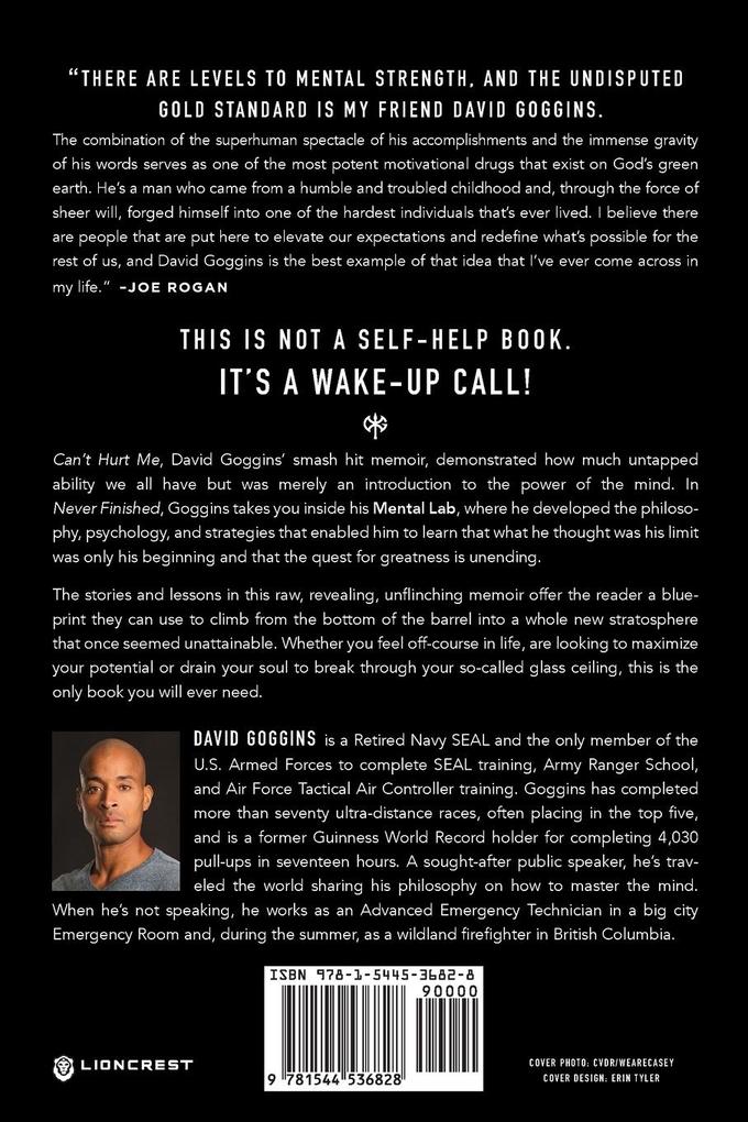 Weitere Ansicht: Never Finished | David Goggins