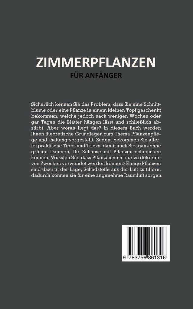 Weitere Ansicht: Zimmerpflanzen für Anfänger | Katharina Reeder