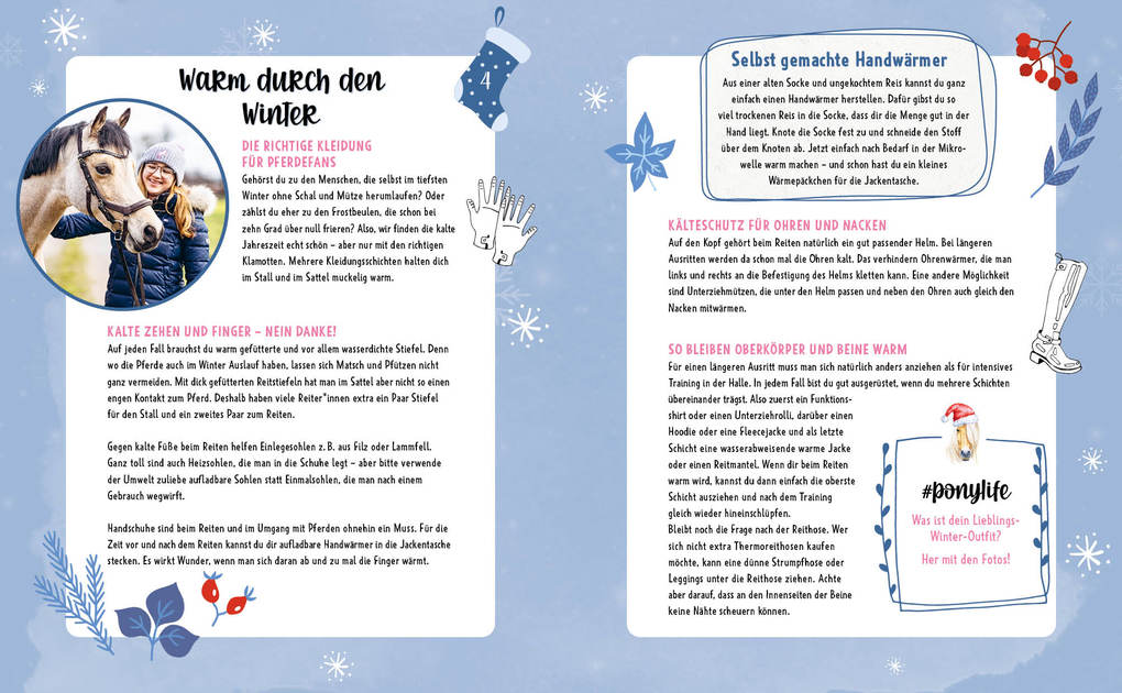 Weitere Ansicht: # ponylife - Mein Adventskalenderbuch - Von Lia und Lea | Lea Schirdewahn, Lia Beckmann