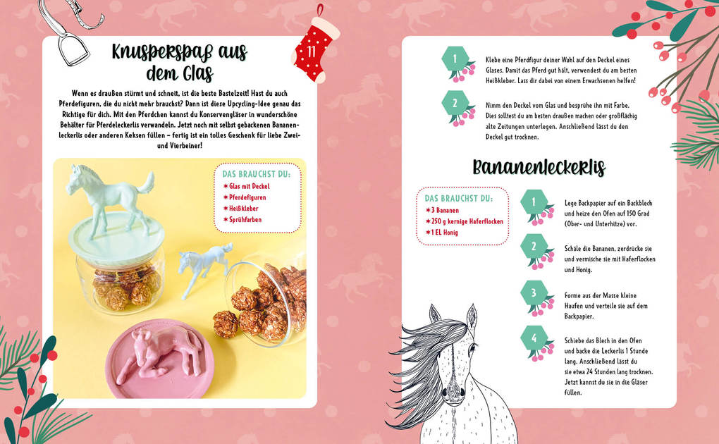 Weitere Ansicht: # ponylife - Mein Adventskalenderbuch - Von Lia und Lea | Lea Schirdewahn, Lia Beckmann