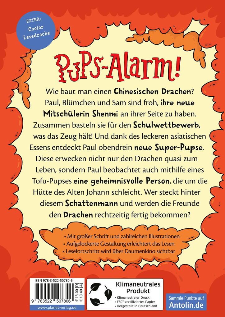 Weitere Ansicht: Die Abenteuer des Super-Pupsboy 3: Voll abgehoben! | Nina George, Jens J. Kramer