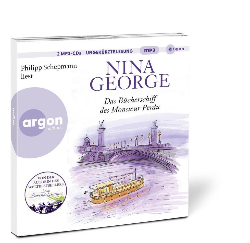 Weitere Ansicht: Das Bücherschiff des Monsieur Perdu, 2 Audio-CD, 2 MP3 | Nina George
