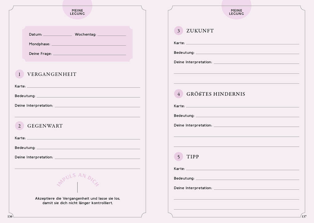 Weitere Ansicht: Seelenreise - Tarot-Journal | Julia Aurelia