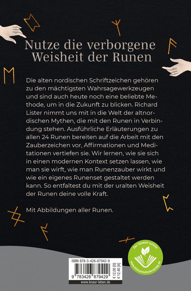 Weitere Ansicht: Die Magie der Runen | Richard Lister