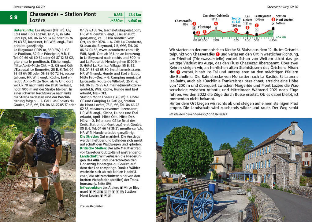 Weitere Ansicht: Cevennen: Stevensonweg GR 70 | Albrecht Ritter