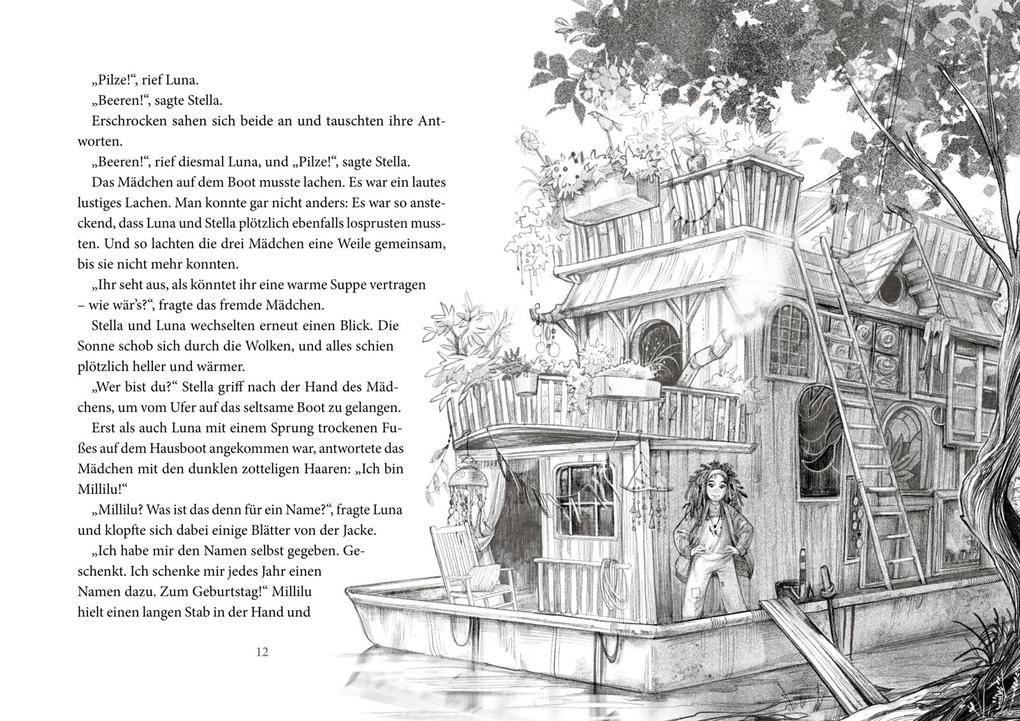 Weitere Ansicht: Flusskind 1: Millilu und der Gesang der Fische | Sabine Bohlmann, Simona Ceccarelli