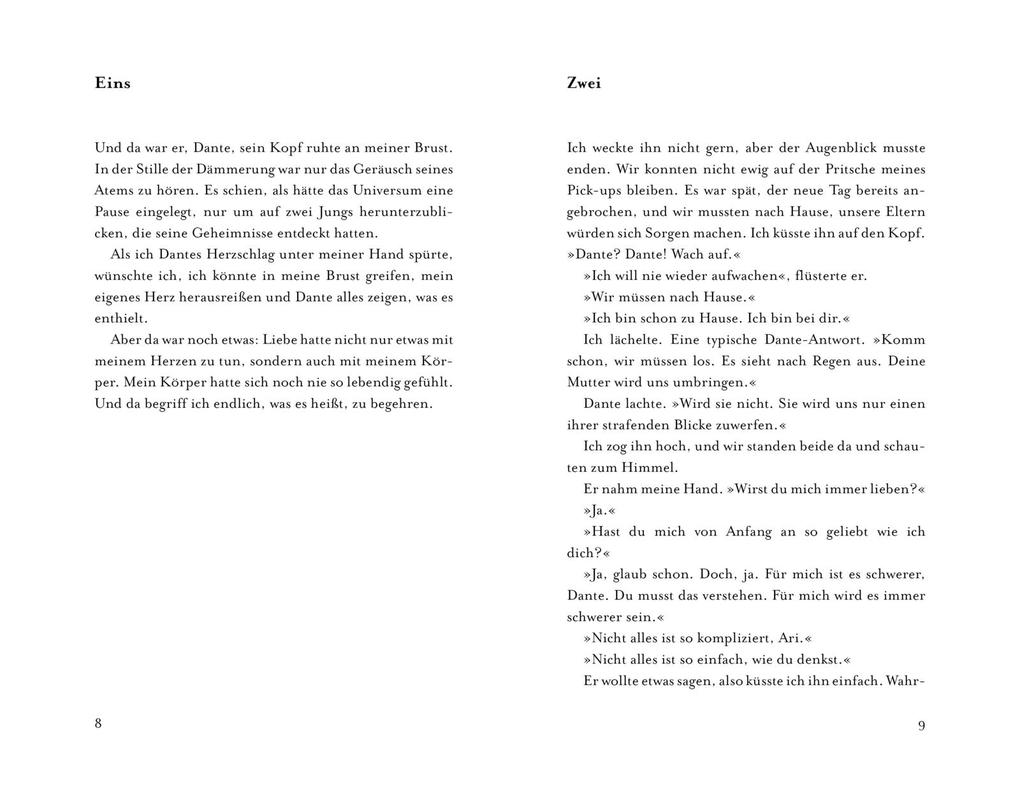 Weitere Ansicht: Ari und Dante 2: Aristoteles und Dante springen in den Strudel des Lebens | Benjamin Alire Sáenz