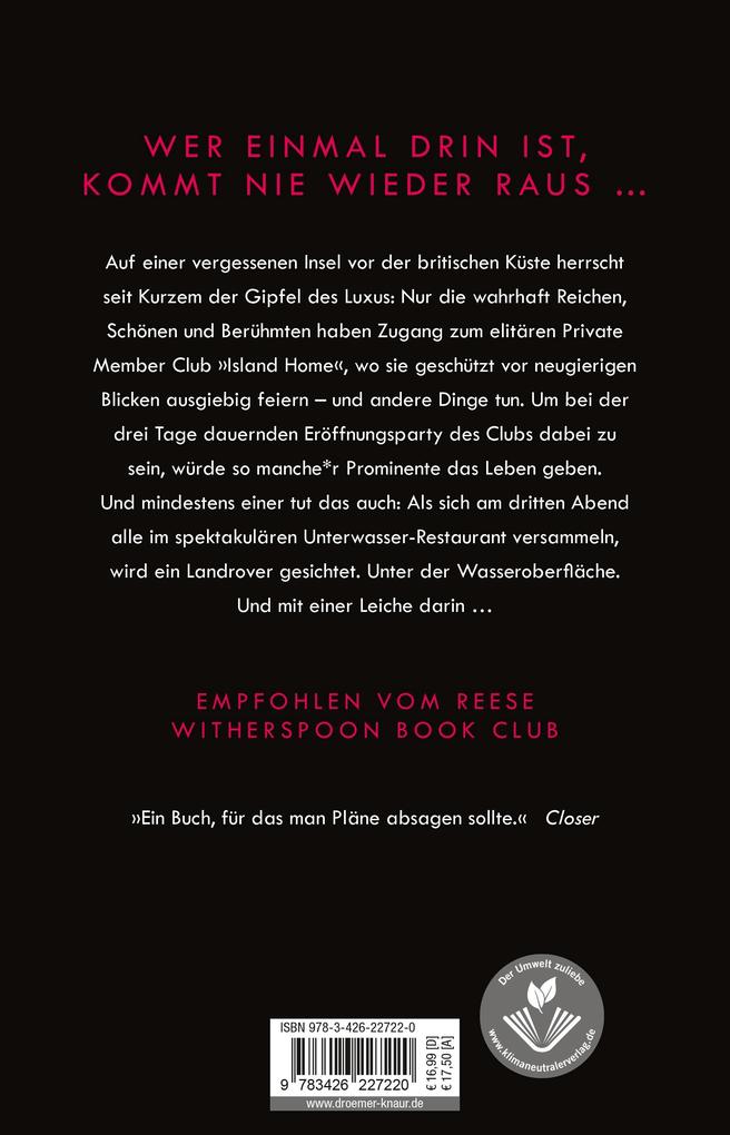 Weitere Ansicht: Der Club. Dabeisein ist tödlich | Ellery Lloyd