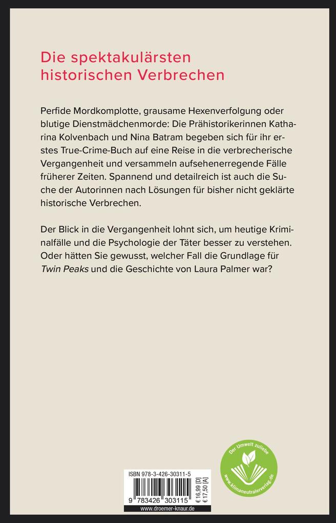 Weitere Ansicht: Früher war mehr Verbrechen | Katharina Kolvenbach, Nina Batram