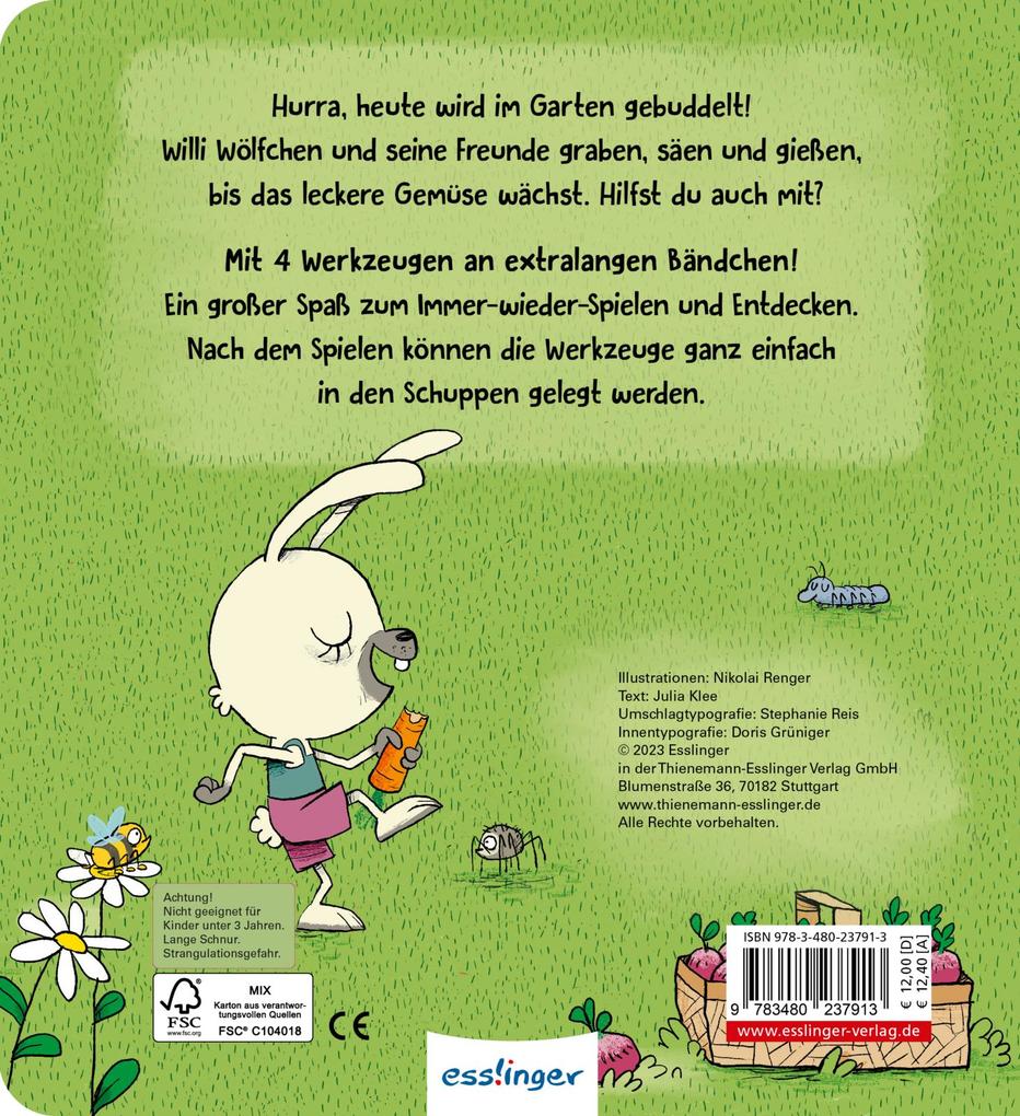 Weitere Ansicht: Willi Wölfchen: Wir buddeln im Garten! | Julia Klee