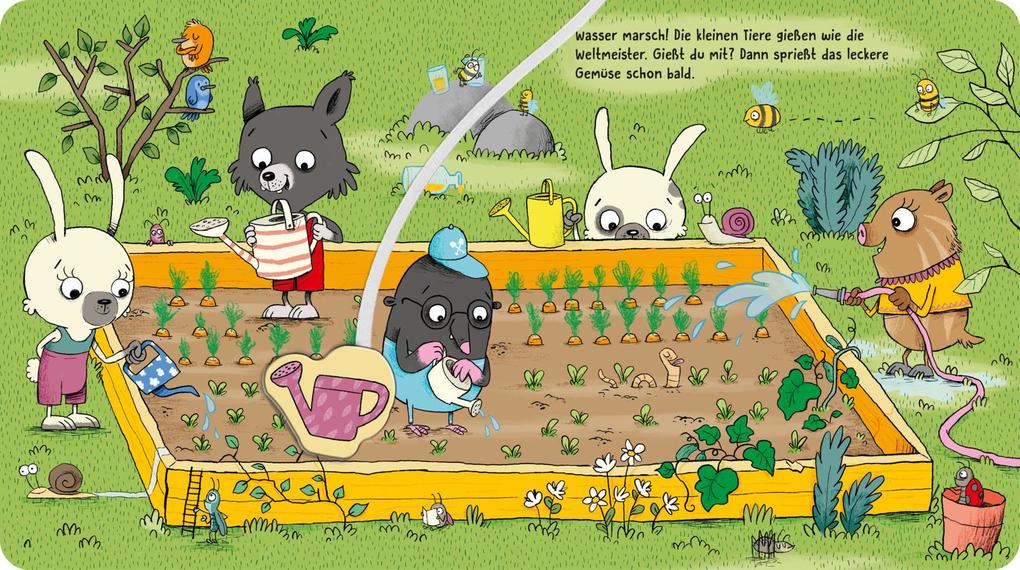 Weitere Ansicht: Willi Wölfchen: Wir buddeln im Garten! | Julia Klee