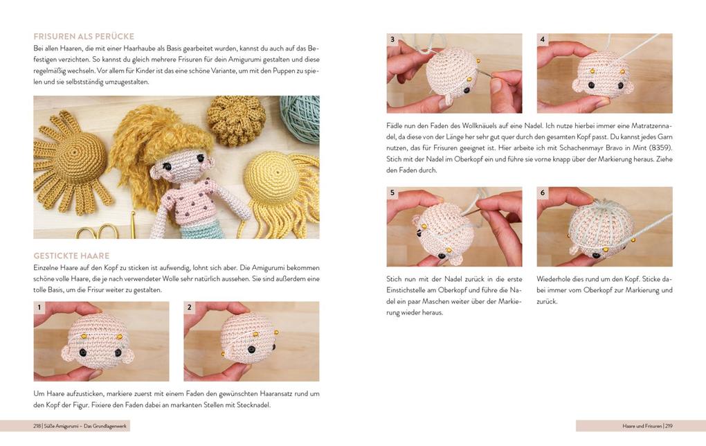 Weitere Ansicht: Süße Amigurumi - Das Grundlagenwerk | Simone Conrad, Inga Borges, @byfrauline, @ms.eni