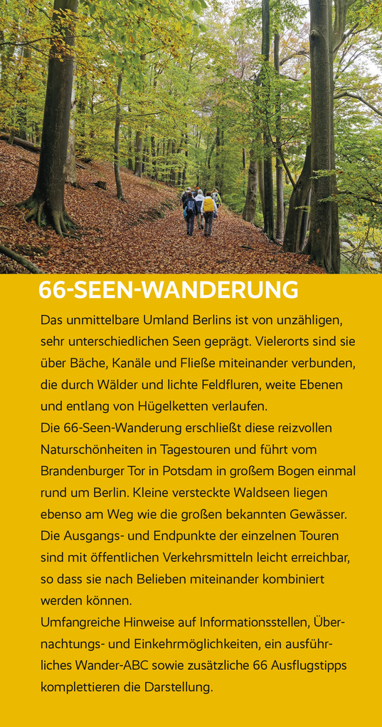 Weitere Ansicht: TRESCHER Reiseführer 66-Seen-Wanderung | Manfred Reschke, Andreas Sternfeldt