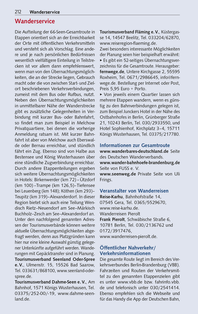 Weitere Ansicht: TRESCHER Reiseführer 66-Seen-Wanderung | Manfred Reschke, Andreas Sternfeldt