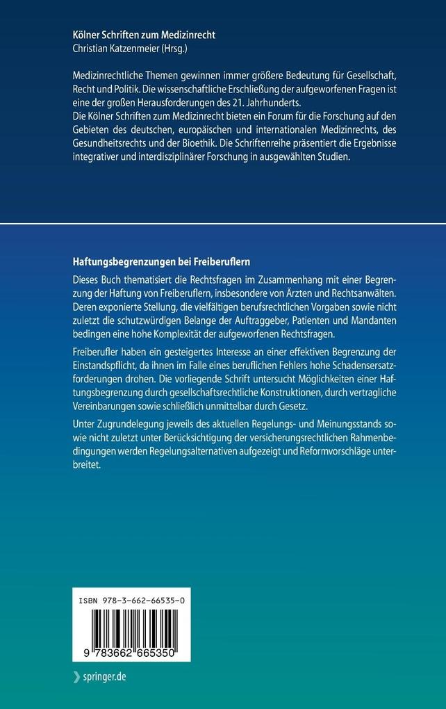 Weitere Ansicht: Haftungsbegrenzungen bei Freiberuflern | Marie Kurz