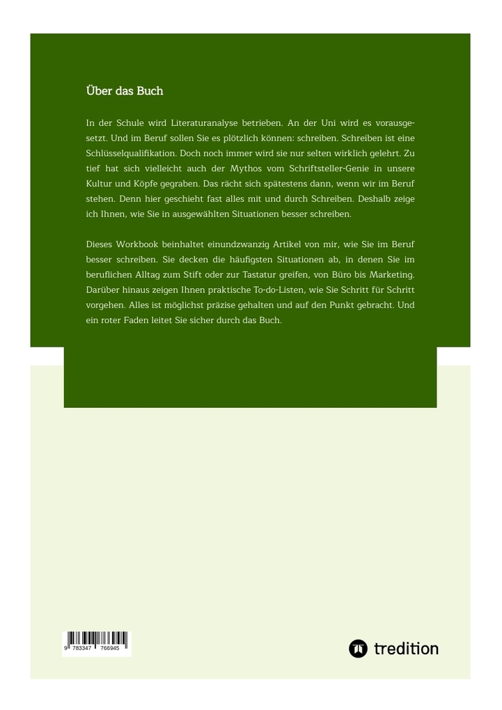 Weitere Ansicht: Workbook: So schreiben Sie im Beruf | Heike Thormann