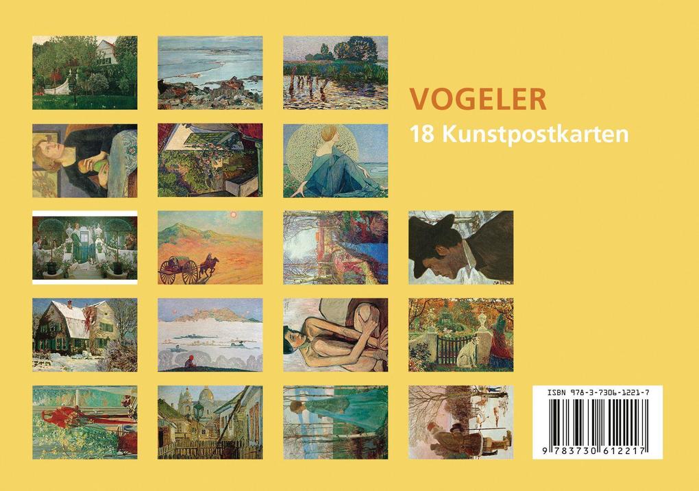 Weitere Ansicht: Postkarten-Set Heinrich Vogeler | Heinrich Vogeler