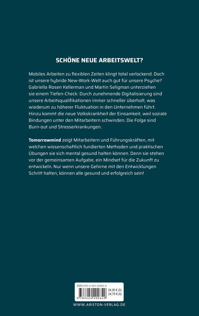 Weitere Ansicht: Tomorrowmind | Gabriella Rosen Kellerman, Martin Seligman