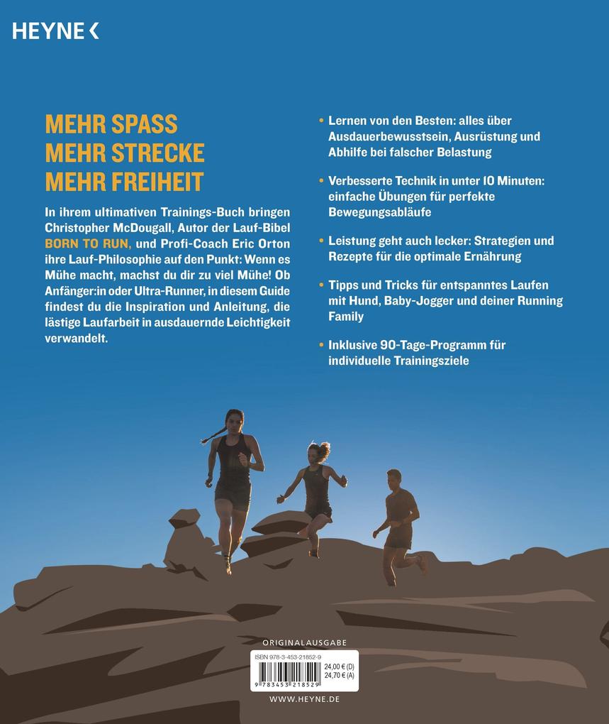 Weitere Ansicht: Born to Run - Das ultimative Trainings-Buch | Christopher McDougall, Eric Orton