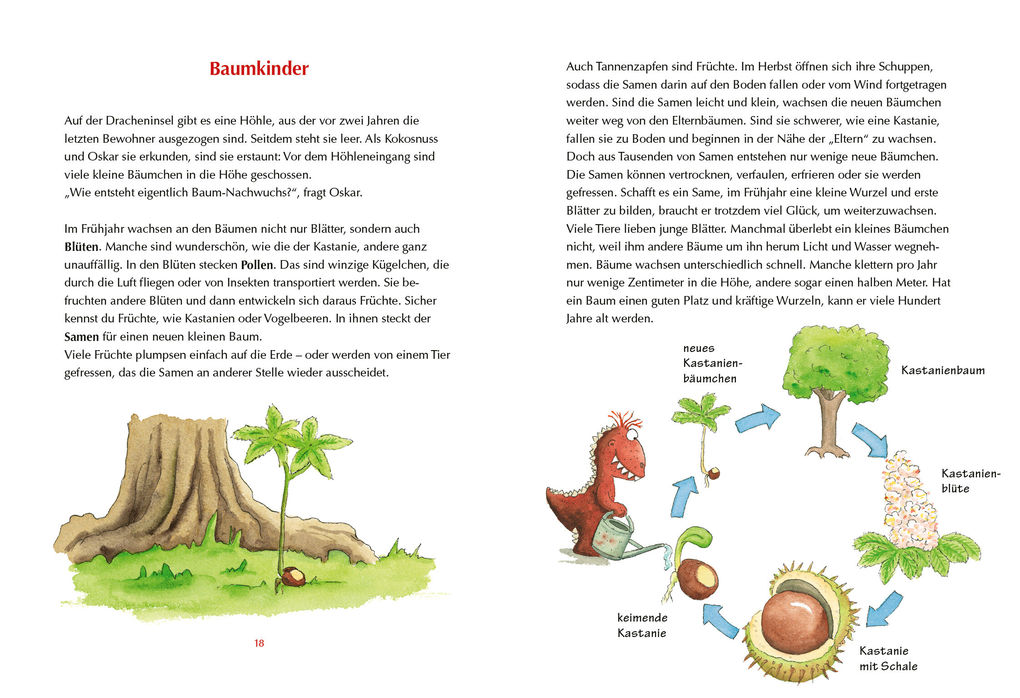 Weitere Ansicht: Der kleine Drache Kokosnuss - Mein erstes Wald-Buch | Ingo Siegner
