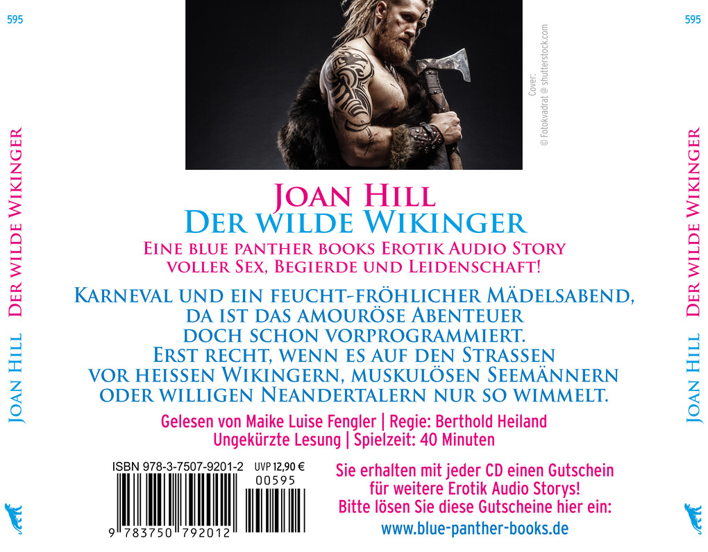 Weitere Ansicht: Der wilde Wikinger | Erotik Audio Story | Erotisches Hörbuch Audio-CD, Audio-CD | Joan Hill