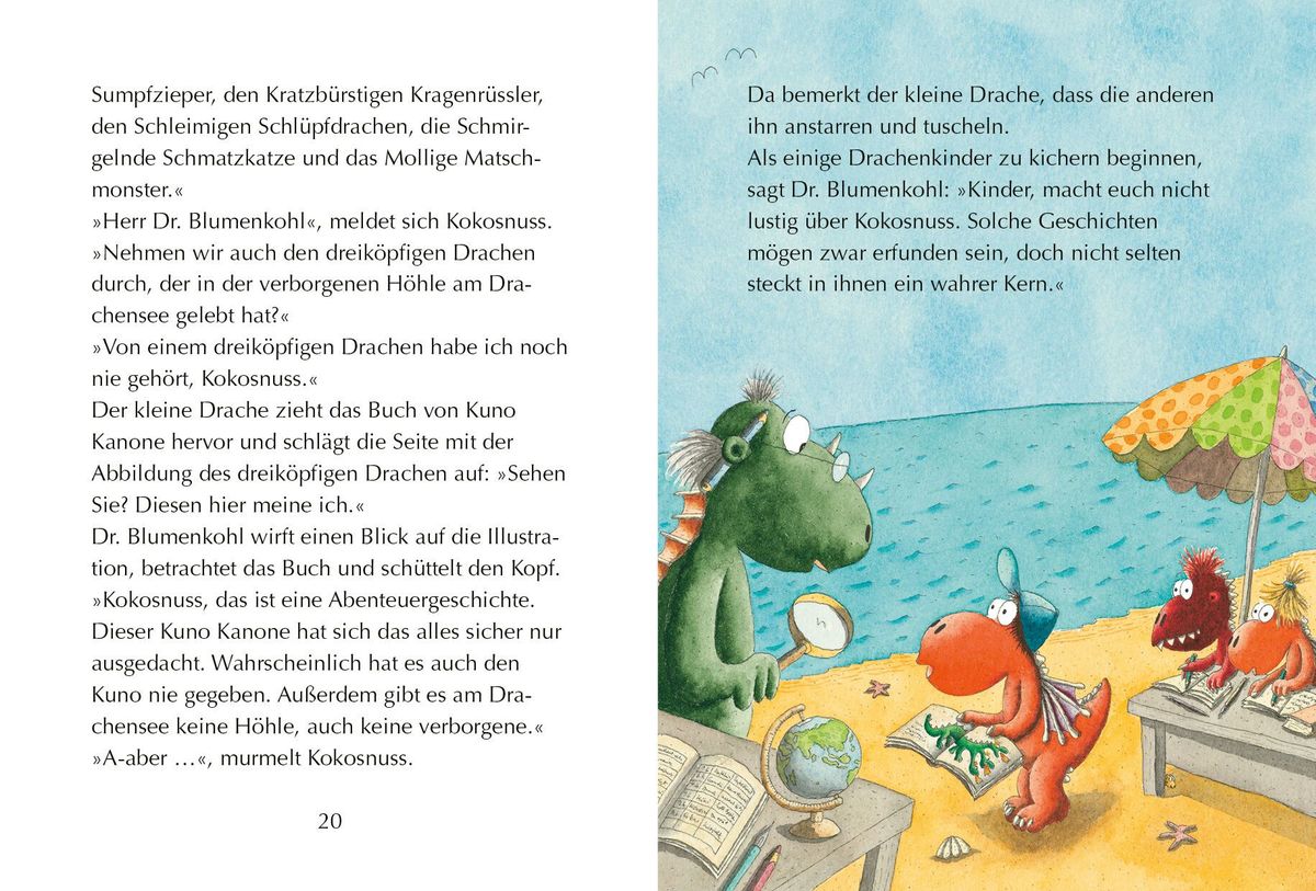 Weitere Ansicht: Der kleine Drache Kokosnuss - Aufregung in der Drachenschule | Ingo Siegner
