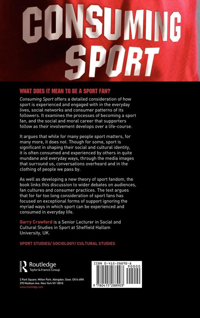 Weitere Ansicht: Consuming Sport | Garry Crawford