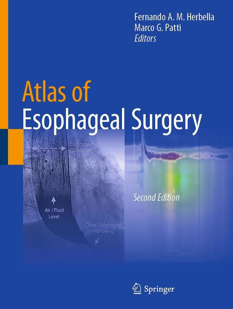 Produktbild: Atlas of Esophageal Surgery