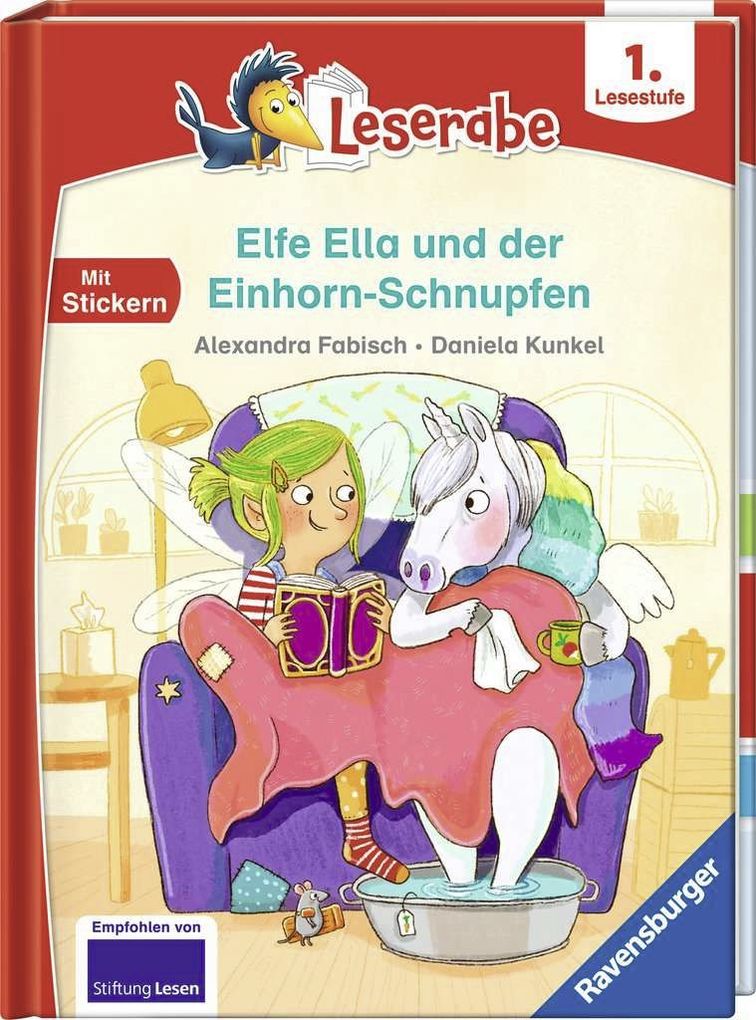 Alexandra Fabisch: Elfe Ella Und Der Einhorn-Schnupfen - Leserabe Ab 1 ...