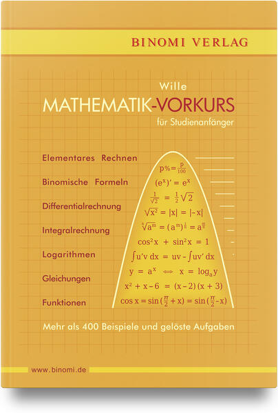 Produktbild: Mathematik-Vorkurs für Studienanfänger | Detlef Wille