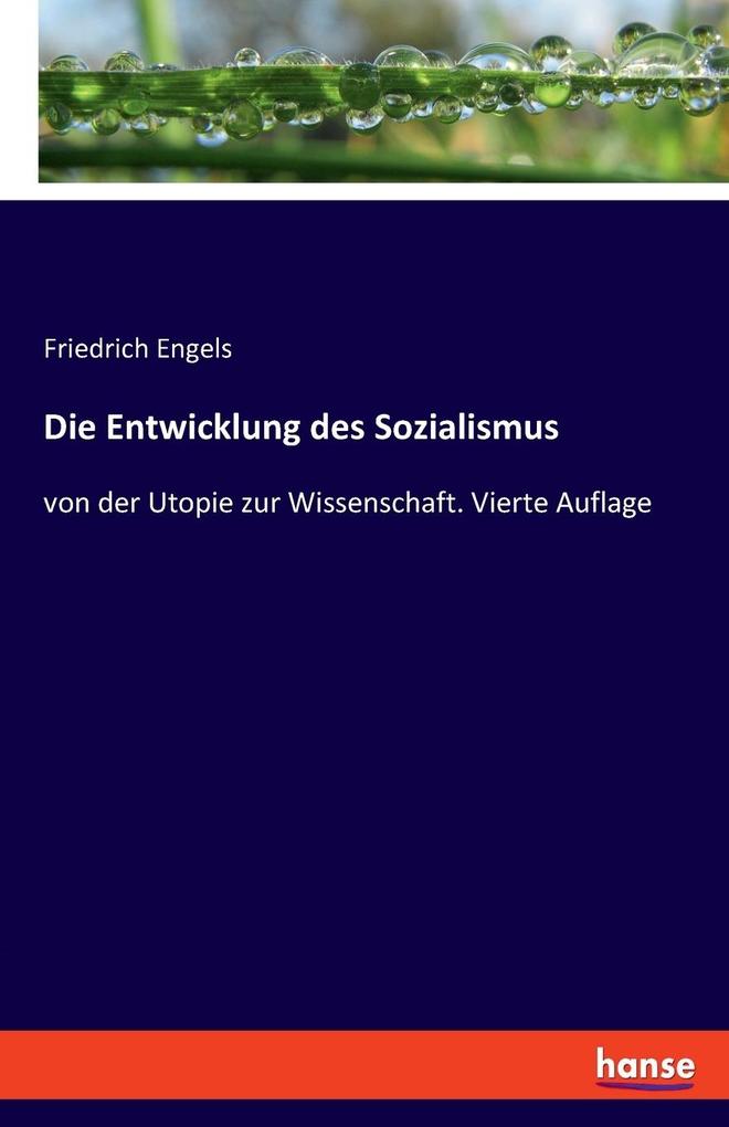 Produktbild: Die Entwicklung des Sozialismus | Friedrich Engels