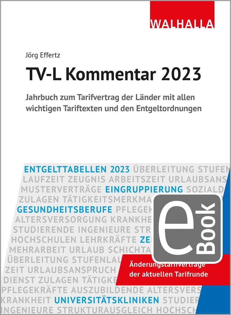Produktbild: TV-L Kommentar 2023 | Jörg Effertz