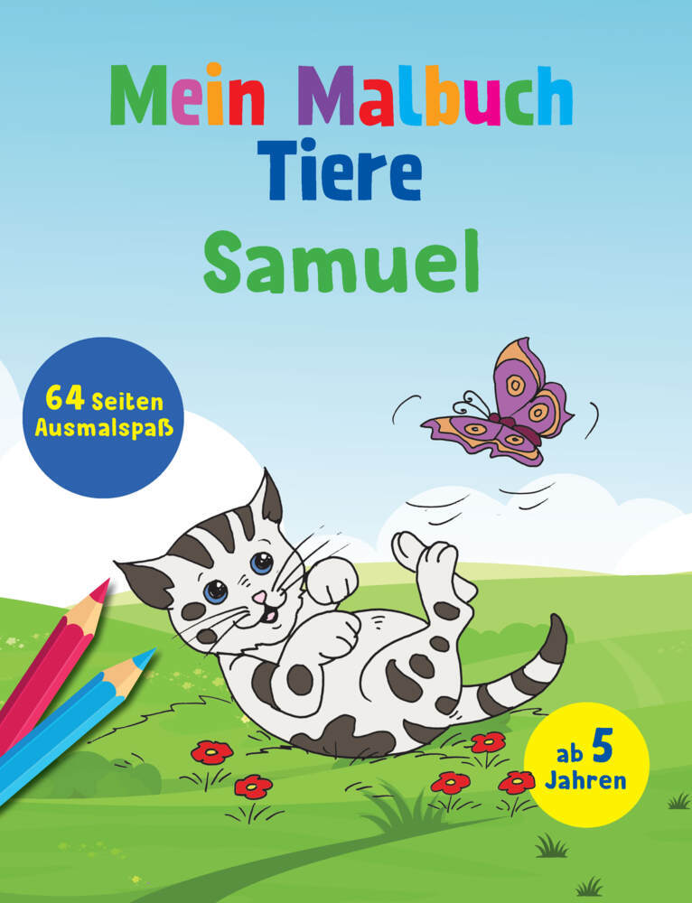 Produktbild: Mein Malbuch Tiere - Samuel