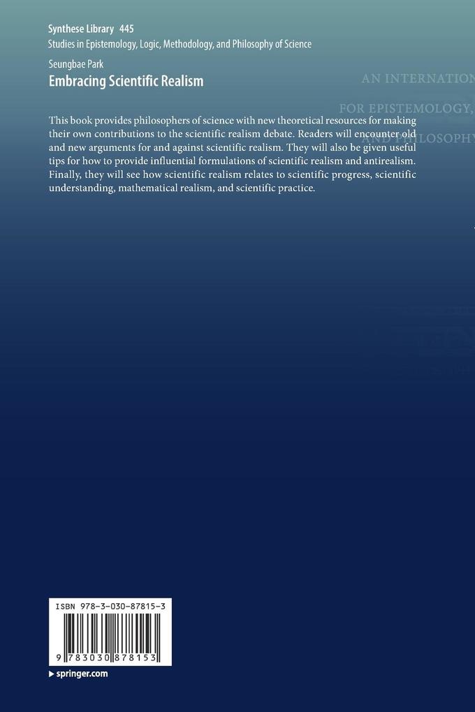 Weitere Ansicht: Embracing Scientific Realism | Seungbae Park