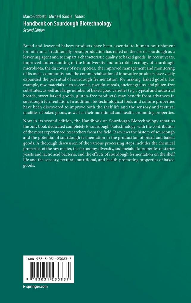 Weitere Ansicht: Handbook on Sourdough Biotechnology
