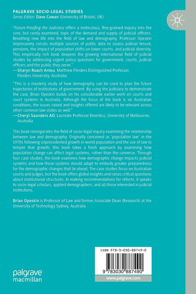 Weitere Ansicht: Future-Proofing the Judiciary | Brian Opeskin