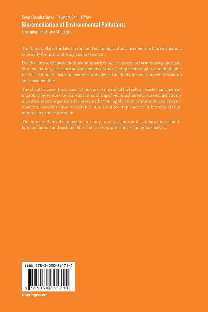 Weitere Ansicht: Bioremediation of Environmental Pollutants