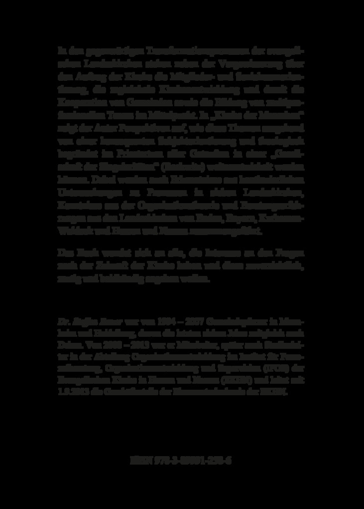 Weitere Ansicht: Kirche der Menschen zuversichtlich, mutig, beidhändig ermöglichen | Steffen Bauer