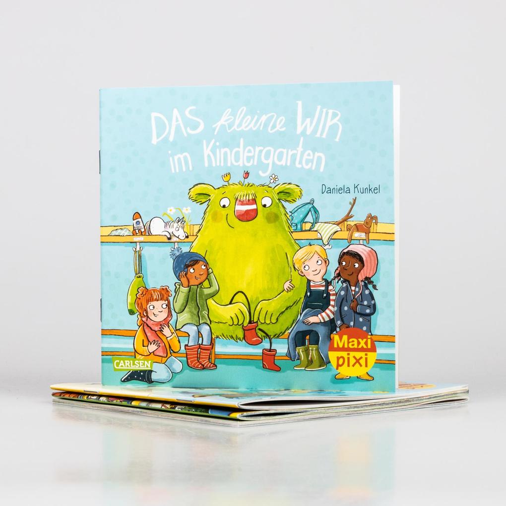 Weitere Ansicht: Maxi-Pixi-4er-Set 95: Neues aus dem Kindergarten (4x1 Exemplar) | diverse