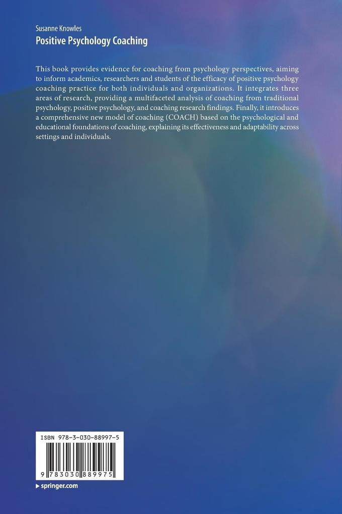 Weitere Ansicht: Positive Psychology Coaching | Susanne Knowles