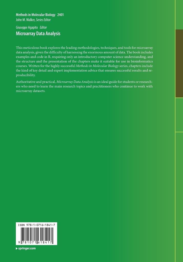 Weitere Ansicht: Microarray Data Analysis